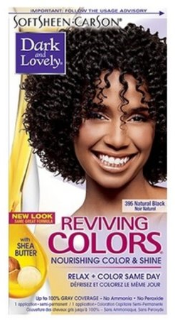 D&L REVIVING HAIR COLOUR NATURAL BLACK #395