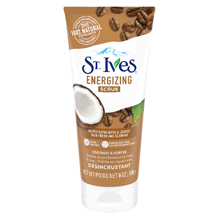 ST. IVES ENERGIZING SKIN COCONUT &amp; COFFEE SCURB 150 ML