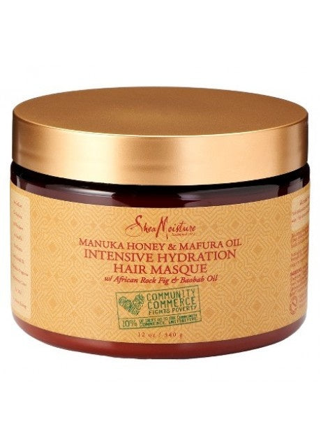 SHEA MOISTURE MANUKA & MAFURA INTENSIVE HYDRATION MASQUE 12 OZ